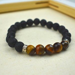 3/$15 - Essential Oil Bracelet – Tiger Eye